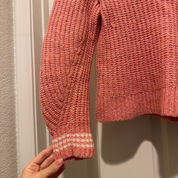 Rag & Bone Cheryl Crew in Pink Multi size S - Picture 9 of 12